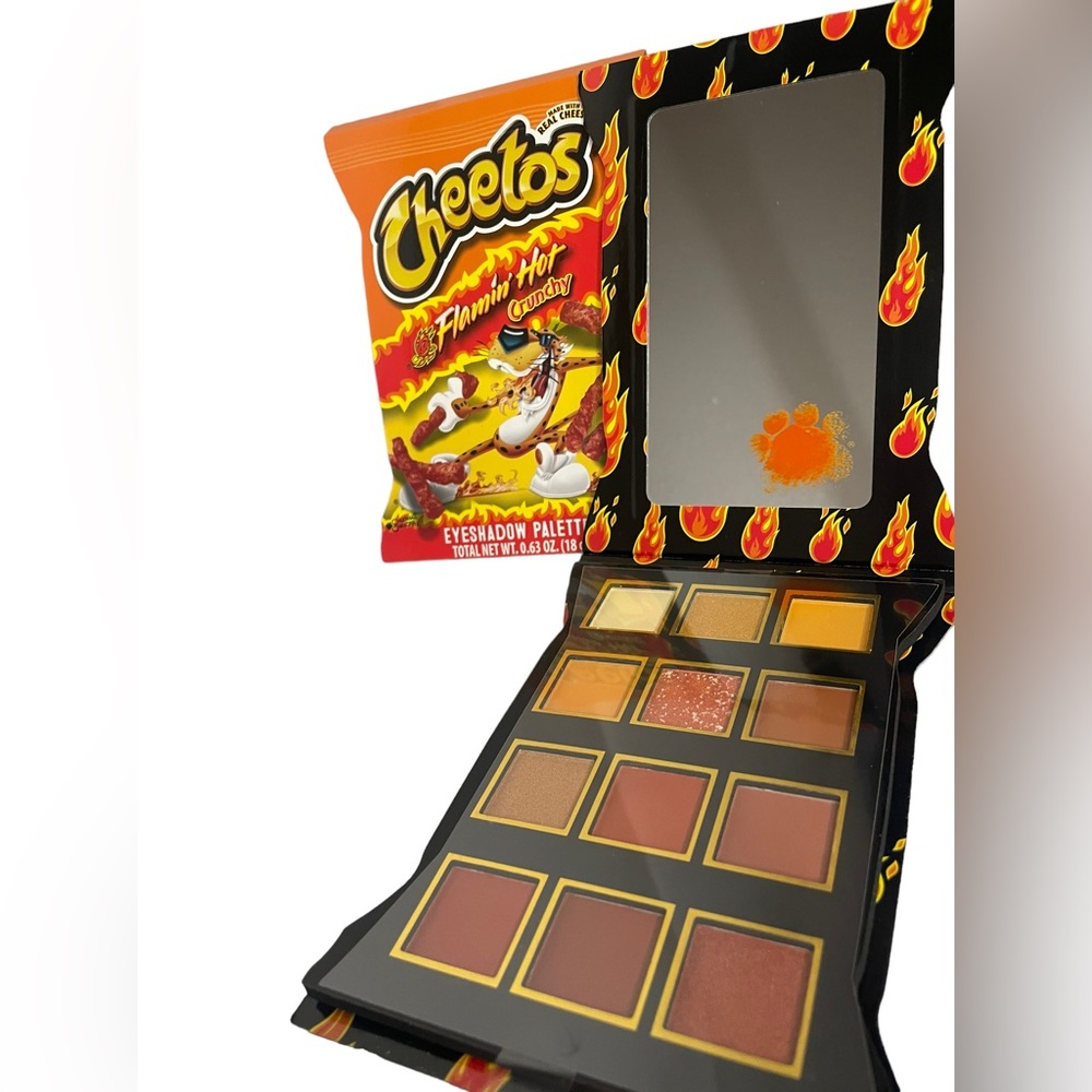 NEW Flaming Hot Cheetos Eyeshadow Palette